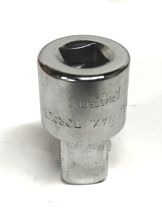 Armstrong 3/8 inch to 1/2 inch Chrome Ratchet Adapter 11-952 [Lot of 3] NOS