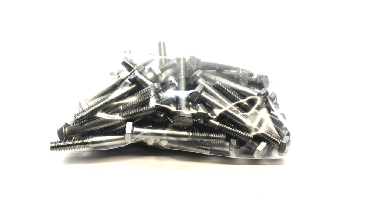ABP 1/4"-20 x 2" Stainless Steel Cap Screw Bolt [Lot of 50] 316F593G NOS