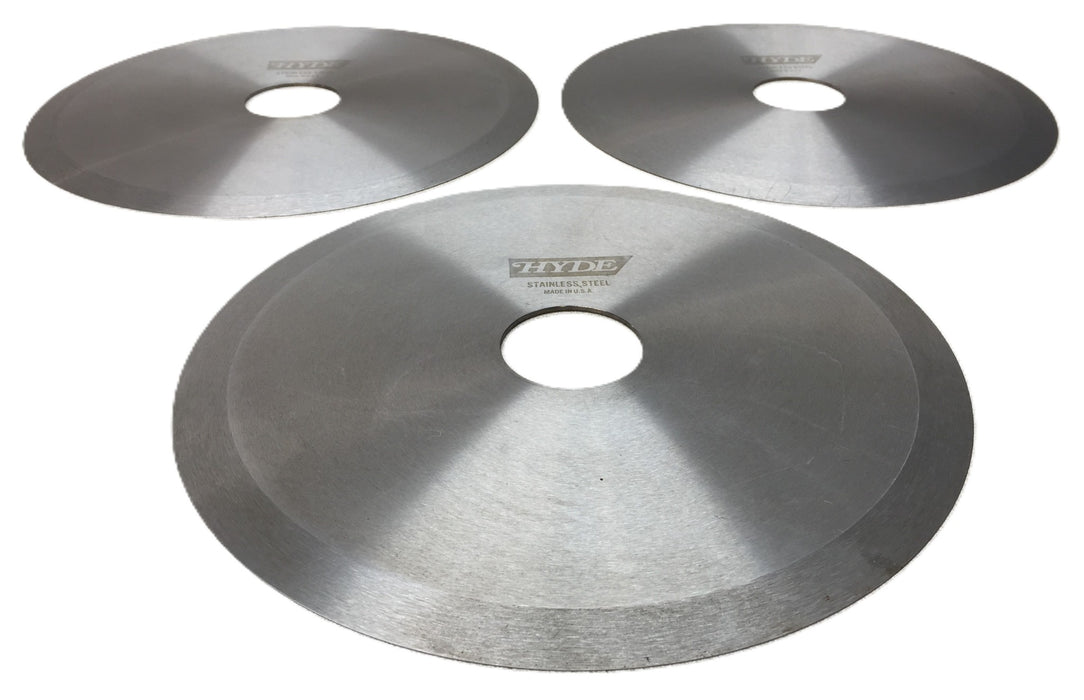Hill Parts HYDE 6" Dia. x 1-1/2" Bore SS Cutting Circular Blade [Lot of 3] NOS
