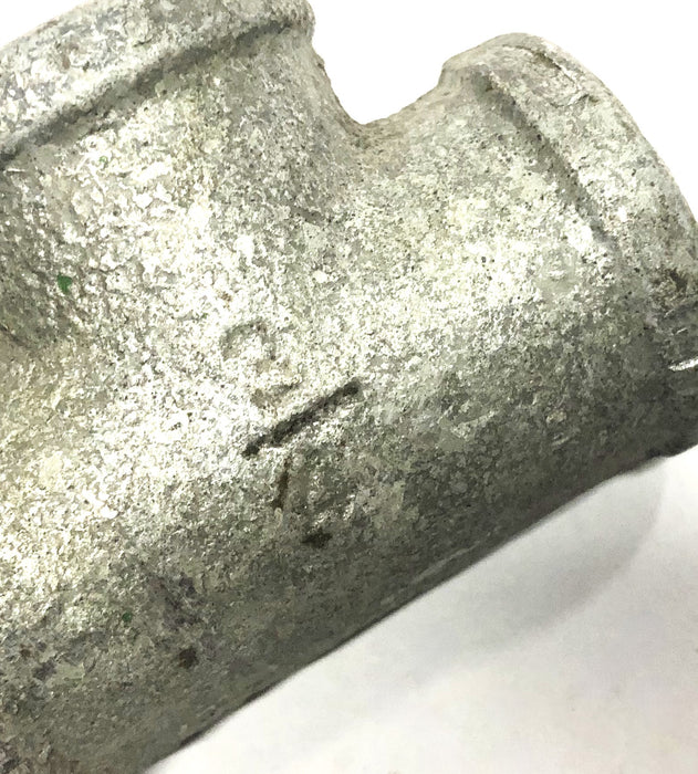Unbranded Valve Reduction Tee Fitting 3/4 Inch NOS