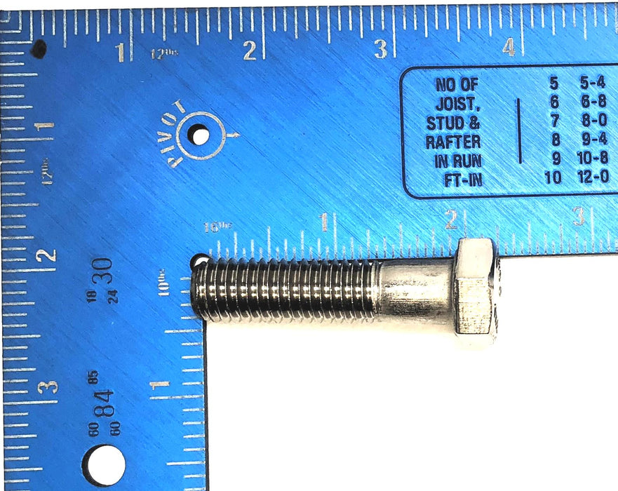 THE 1/2"-13 x 2" Stainless Steel Cap Screw Bolt F593C [Lot of 31] NOS