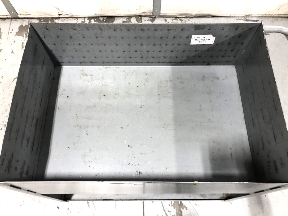 Unbranded 12 IN Closed Shop Cart With Brake 42x24 IN USED LOCAL PICK UP ONLY