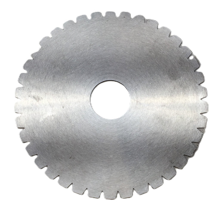 Hyde 6" Dia. x 1-1/4" Bore Stainless Steel Swooping Tooth Circular Blade NOS