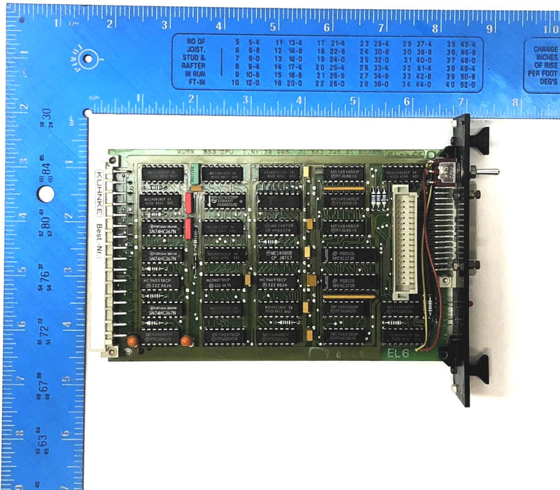 Kuhnke CPU Board (Untested) 653.325.01 USED