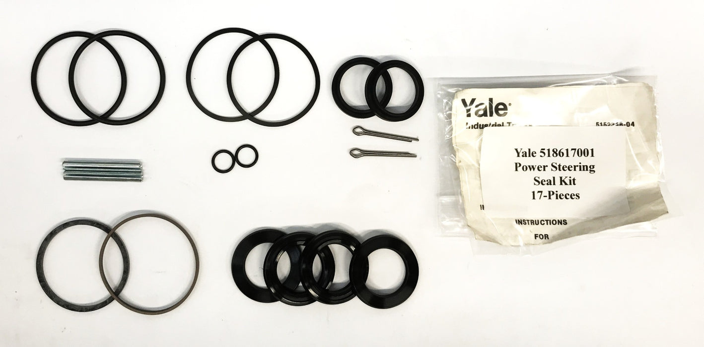 Yale Forklift 17-Piece Steering Seal Kit 518617001 NOS