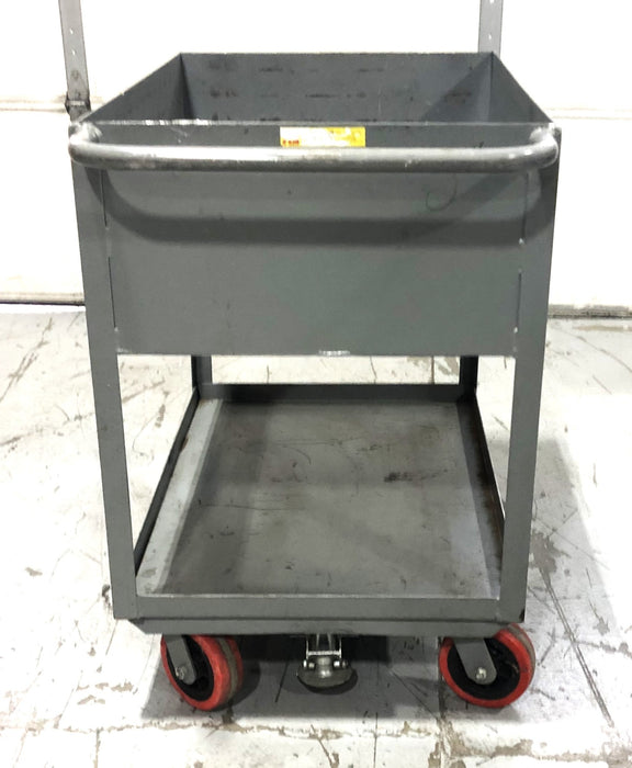 Unbranded 12 IN Closed Shop Cart With Brake 42x24 IN USED LOCAL PICK UP ONLY