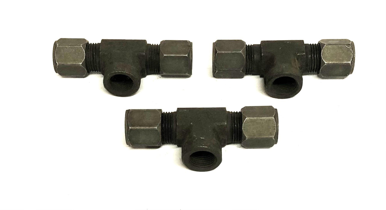Parker Union Tee Fitting 8BU [Lot of 3] NOS