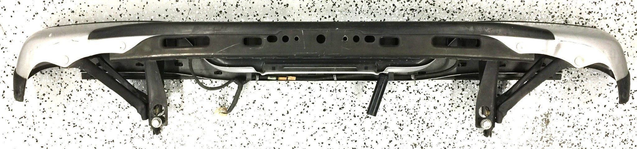 GM Rear Bumper with Step Pad,Lamps,Harness and Brackets 12496085 USED