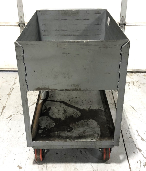 Unbranded 12 IN Closed Shop Cart With Brake 24x42 IN USED LOCAL PICK UP ONLY
