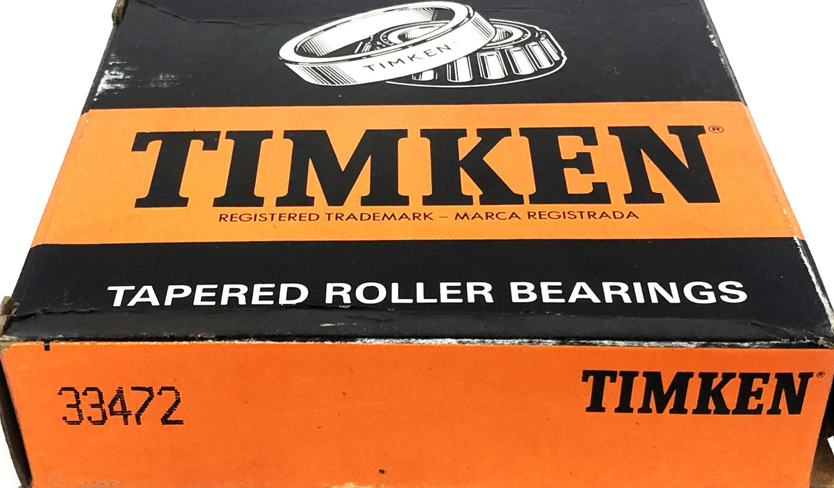 Timken Tapered Roller Bearing Cup 33472 [Lot of 2] NOS