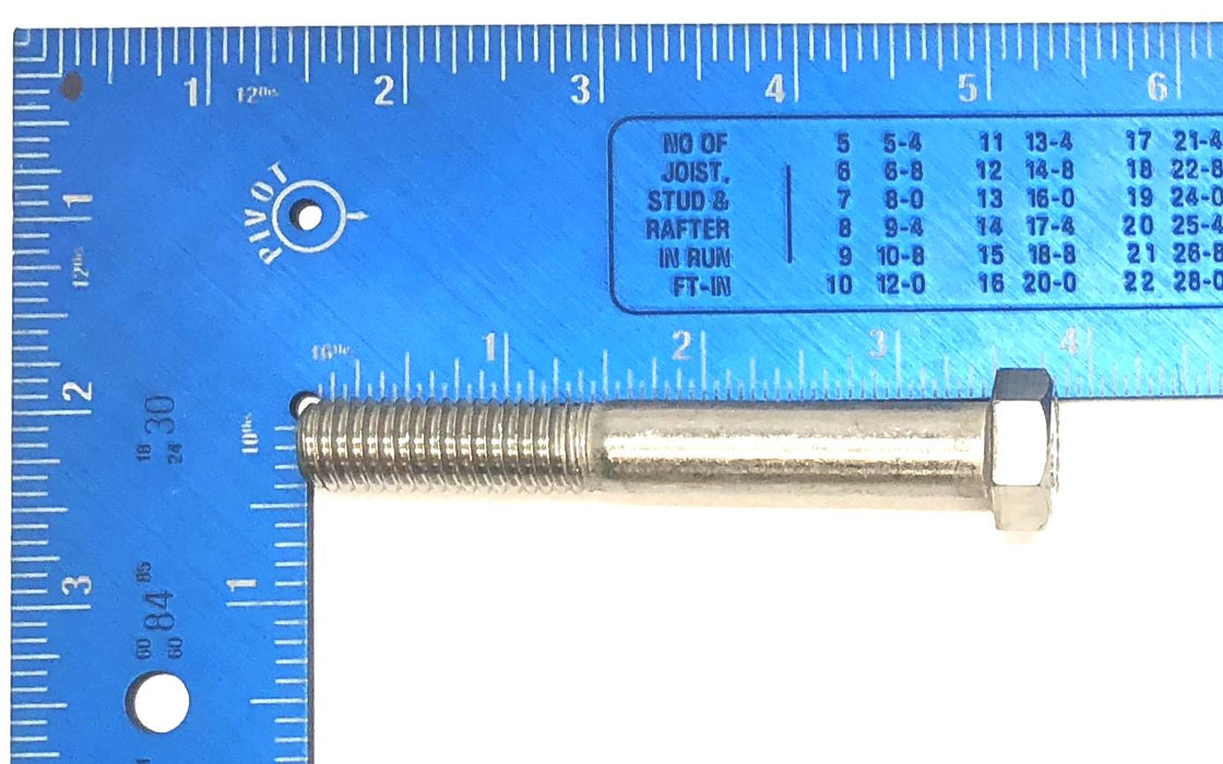 THE 1/2"-13 x 3-1/2" Stainless Steel Cap Screw Bolt S31600 [Lot of 32] NOS