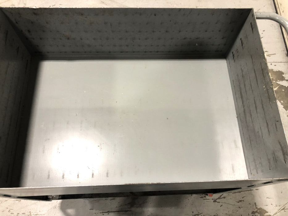 Unbranded 12 IN Closed Shop Cart With Brake 24x42 IN USED LOCAL PICK UP ONLY