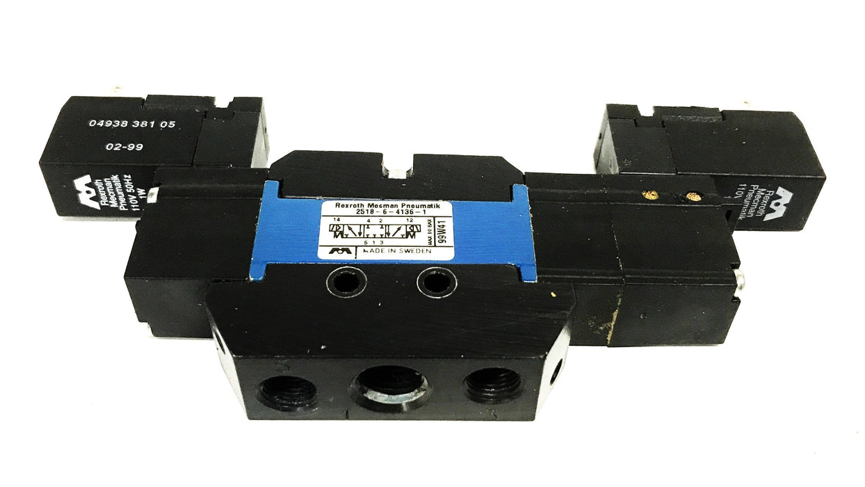 Rexroth Pressure Valve 2518-6-4136-1 NOS