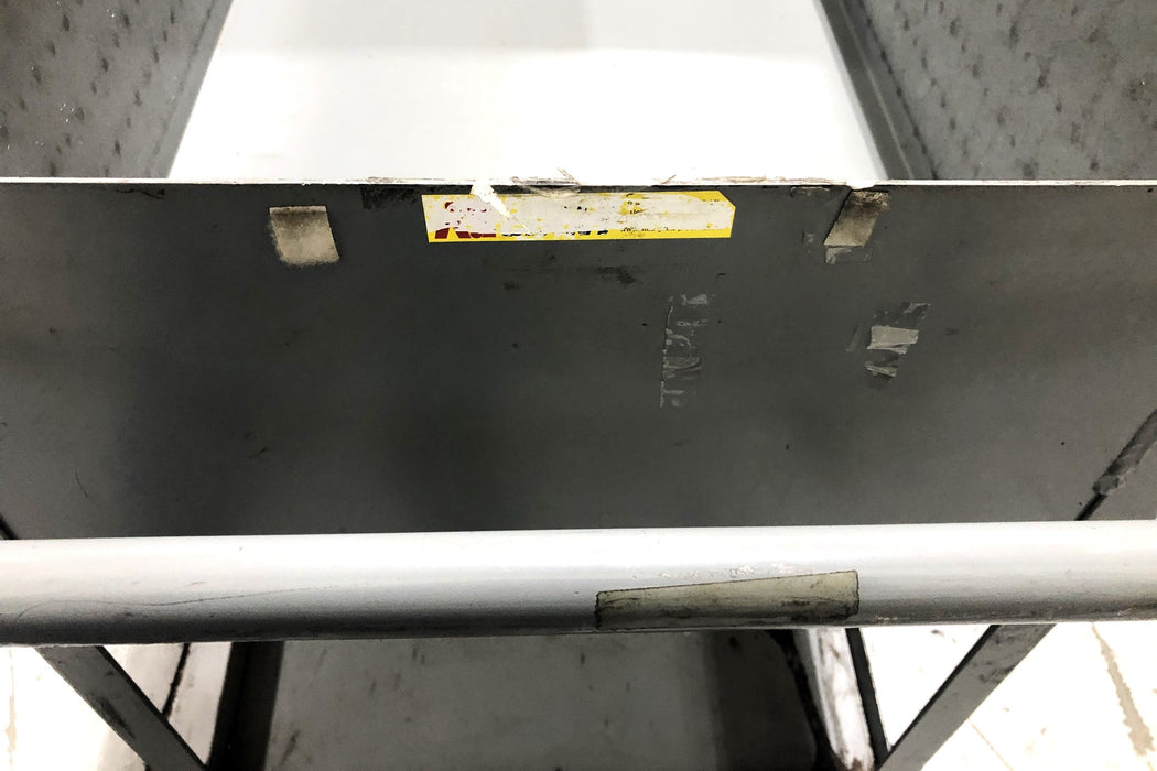 Unbranded 12 IN Closed Shop Cart With Brake 24x42 IN USED LOCAL PICK UP ONLY