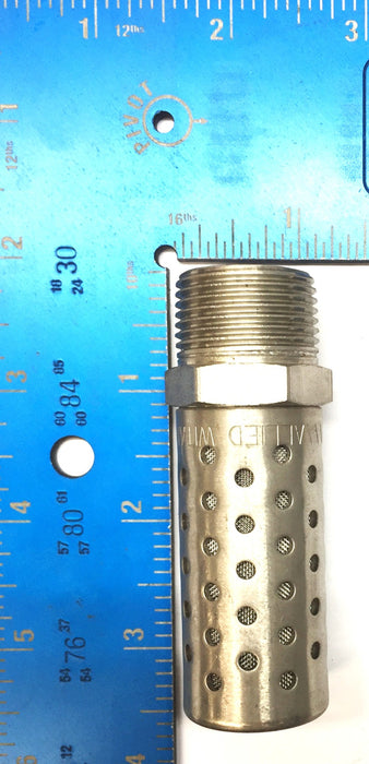 ALWITCO Bantam 1" Male NPT Muffler NOS