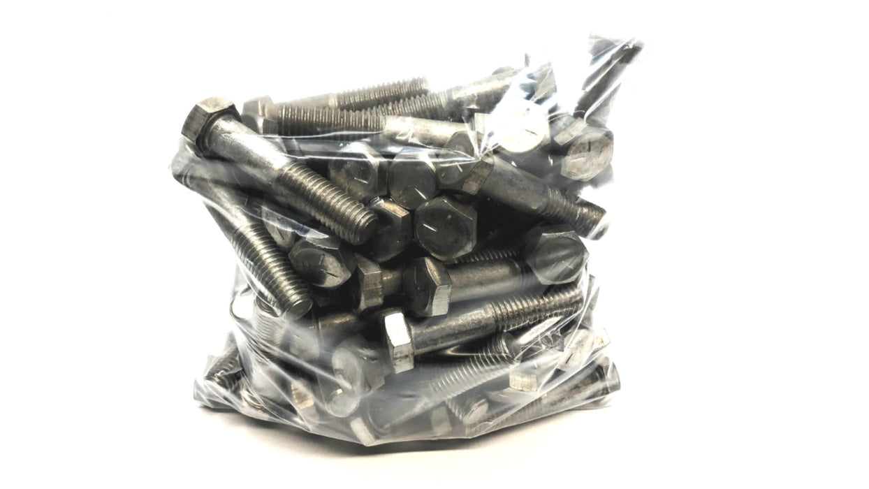 Unbranded 1/2"-13 x 2-1/2" Stainless Steel Cap Screw Bolt [Lot of 72] NOS