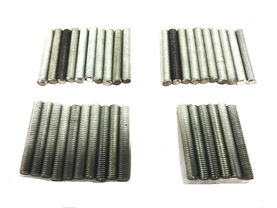 Unbranded 3/8-16 x 2-1/2 inch Threated Rod [Lot of 36] NOS