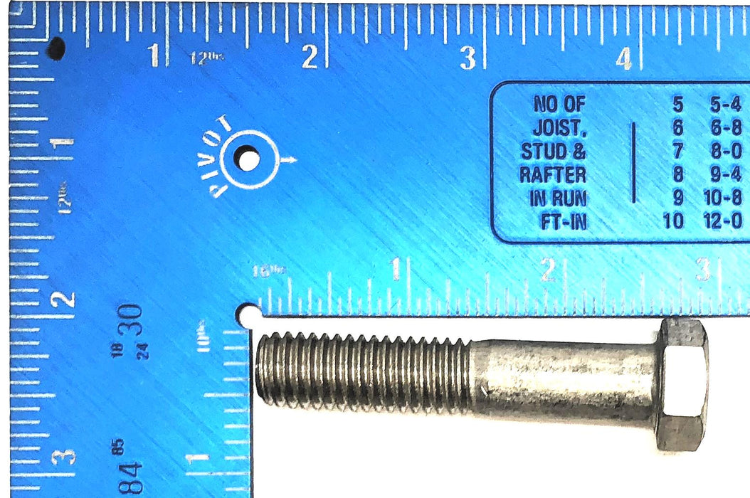 Unbranded 1/2"-13 x 2-1/2" Stainless Steel Cap Screw Bolt [Lot of 72] NOS