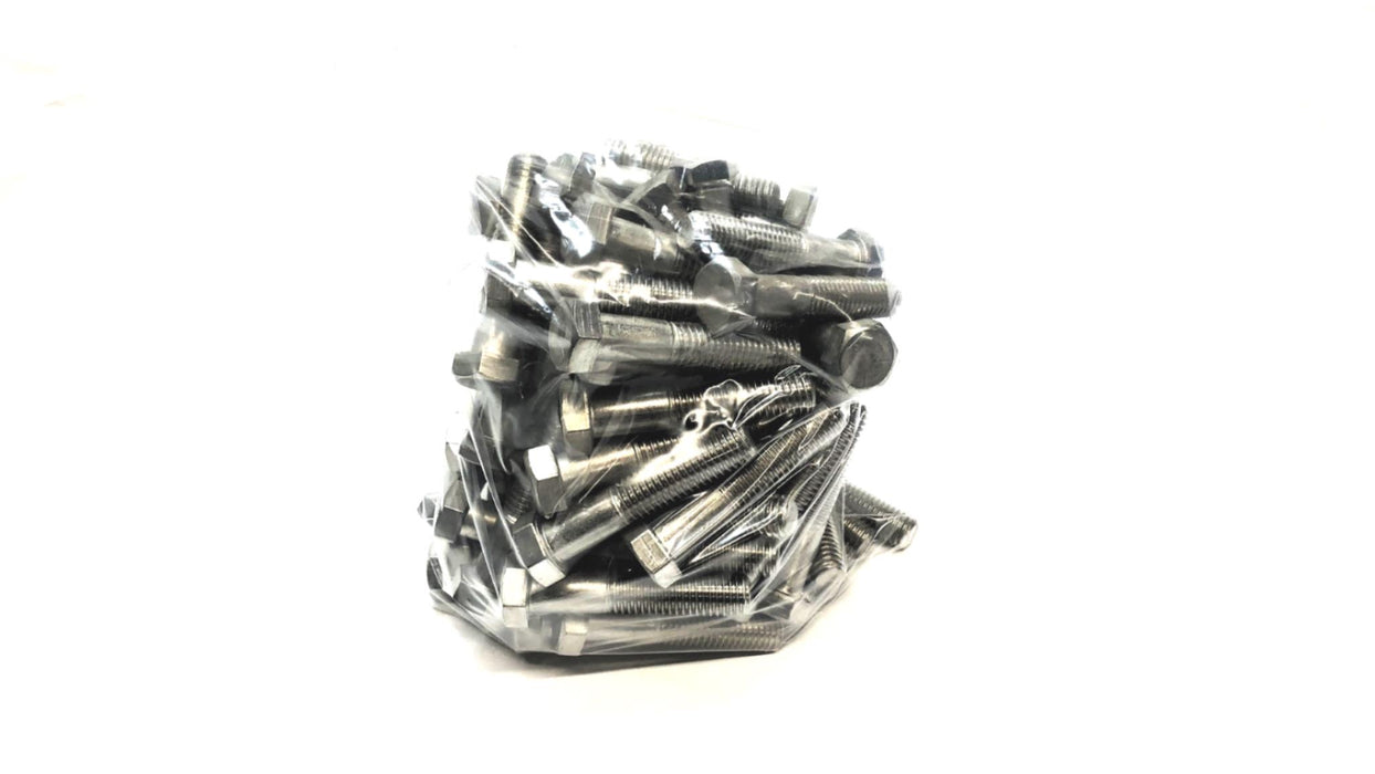 Unbranded 1/2"-13 x 2-1/2" Stainless Steel Cap Screw Bolt [Lot of 74] NOS