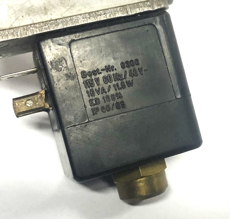 Miller-Herion 15-150 PSI Solenoid Valve 2636070 5251-S USED