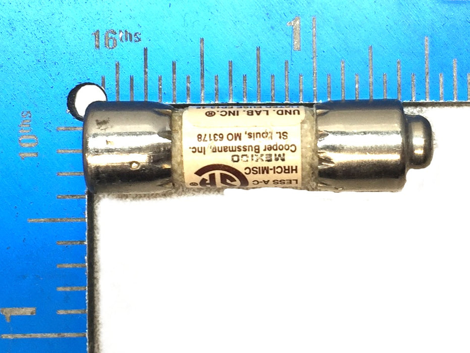 Cooper-Bussmann Limitron Current-Limiting 600V Fuse KTK-R-15 [Lot of 2] NOS