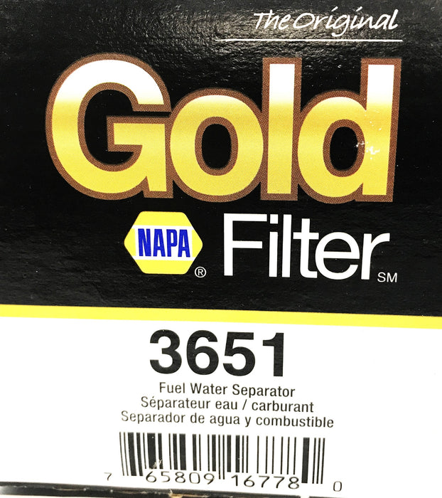Napa Gold Fuel Filter (Small Denting) 3651 NOS