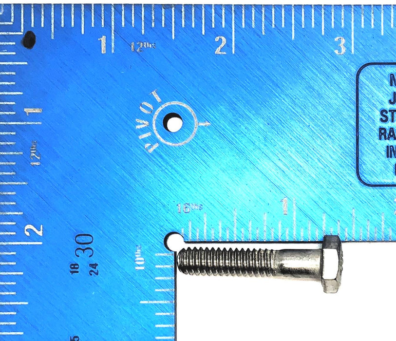 THE 1/4"-20 x 1-1/4" 304 Stainless Steel Hex Head Cap Screw [Lot of 42] NOS