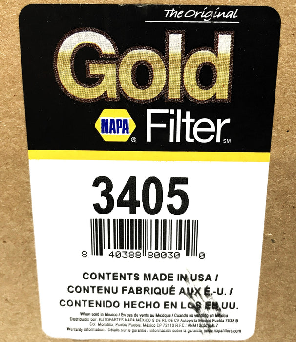 Napa Gold Fuel Filter 3405 NOS