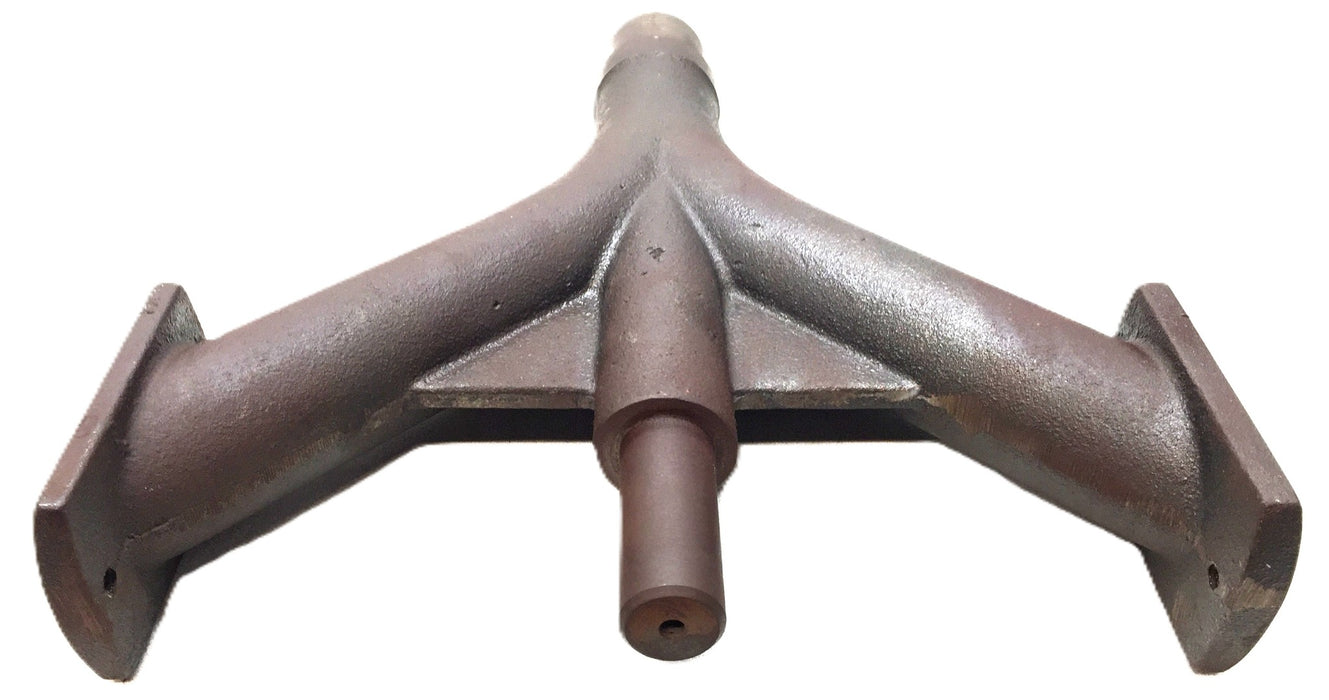 Unbranded Cast Iron Double Combination Wye Pipe Fitting 840-464-441 NOS