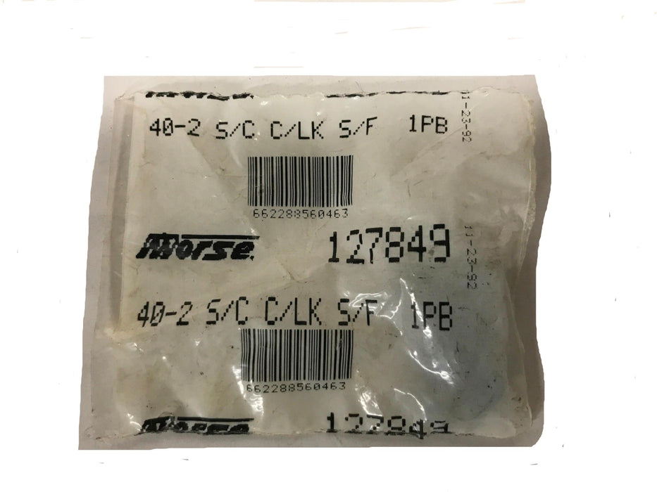 MORSE 40-2 C/L SC SF Chain Link 127849 [Lot of 6] NOS