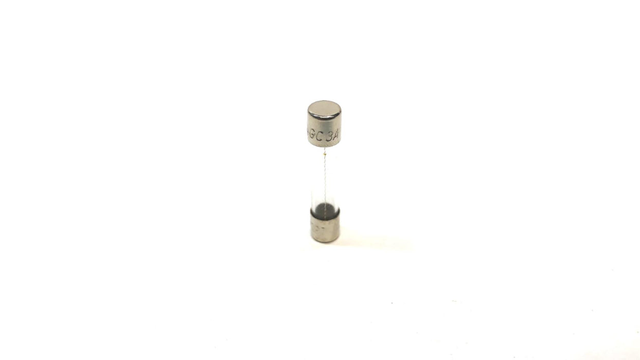 Bussmann 250V 3 Amp Glass Fuse AGC-3A (AGC-3) [Lot of 18] NOS