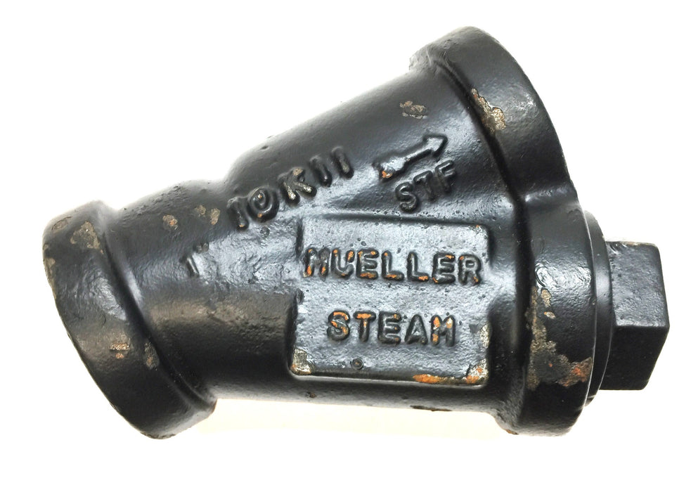 Mueller Steam Cast Iron Wye Strainer 1RNC8 (0003635) NOS