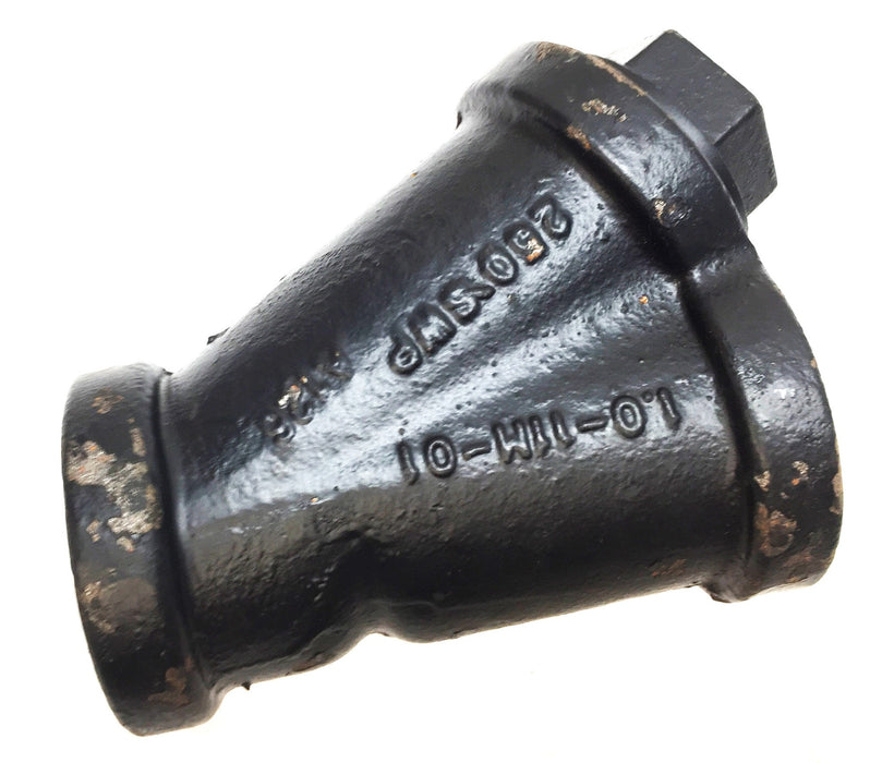 Mueller Steam Cast Iron Wye Strainer 1RNC8 (0003635) NOS