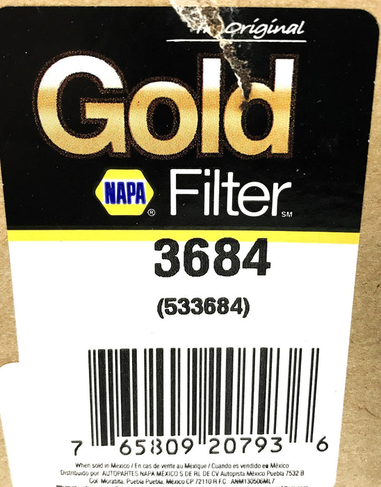 Napa Gold Fuel Filter 3684 (533684) NOS