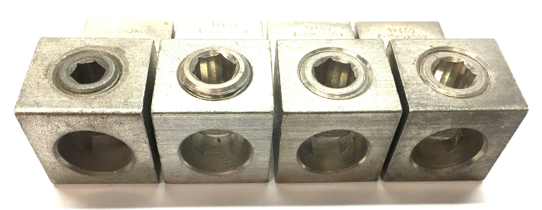 Burndy Connector Terminal Lug KA36-U (600KCMIL-2/CU9AL) [Lot of 4] NOS