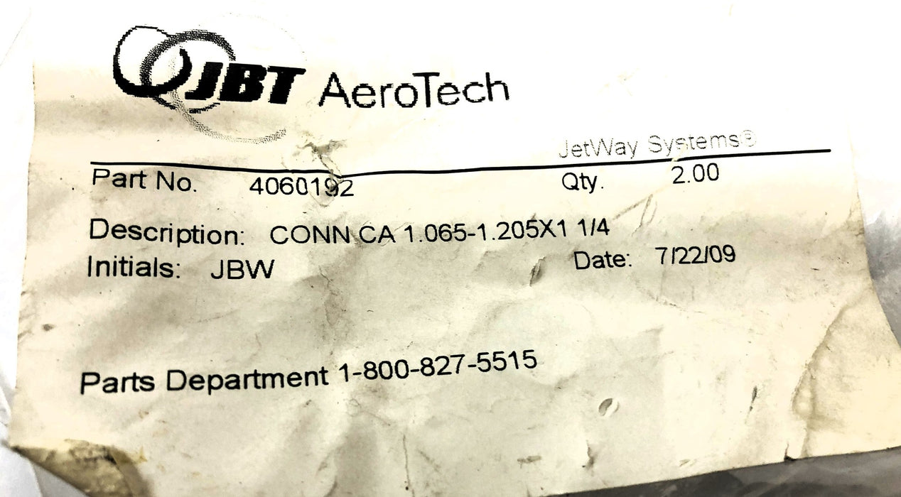 T&B Cable Cord Connector 4060192 [Lot of 2] NOS