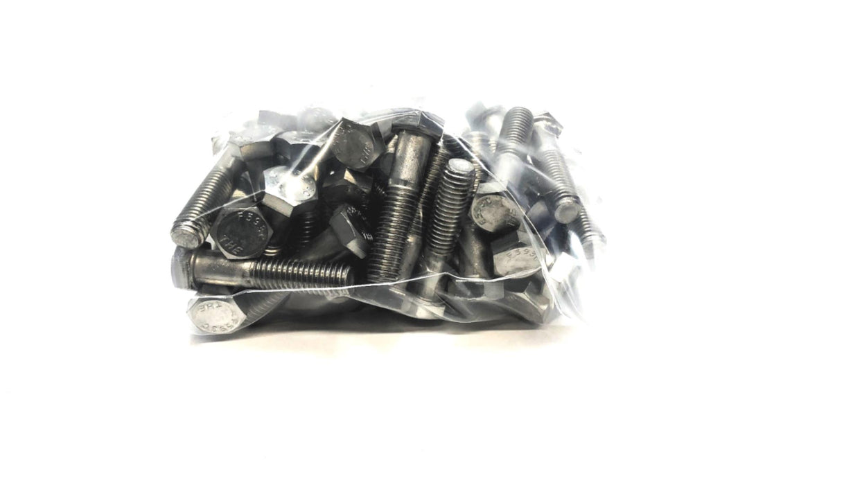 THE 1/2"-13 x 2-1/4" Stainless Steel Hex Head Cap Screw [Lot of 46] F593C NOS