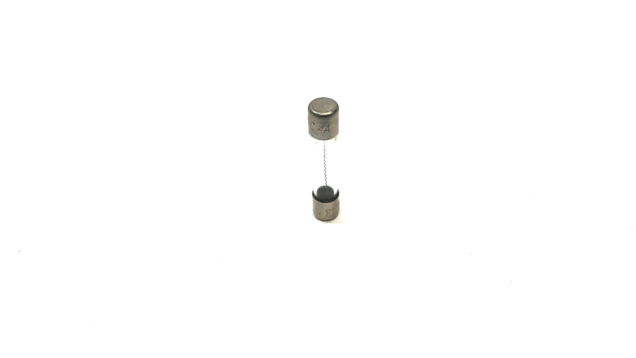 Bussmann 250V Glass Fuse AGC-4A [Lot of 16] NOS