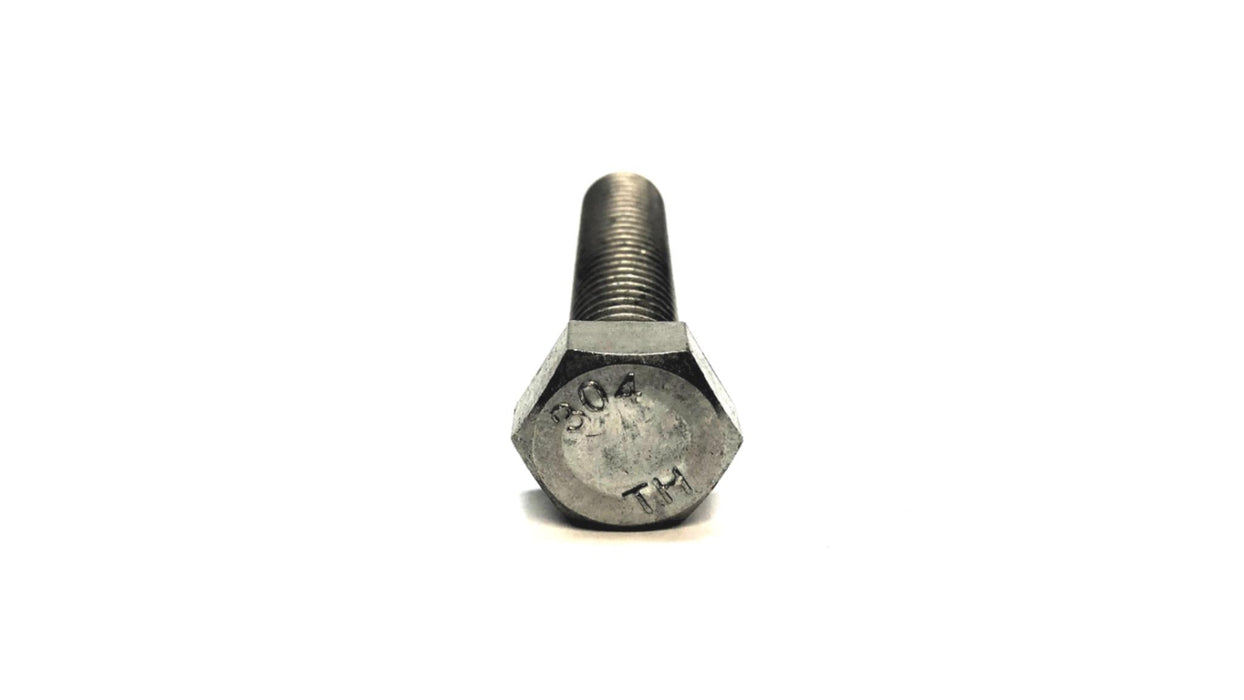 TH 1/2"-13 x 2-1/4" 304 Stainless Steel Hex Head Cap Screw [Lot of 65] NOS
