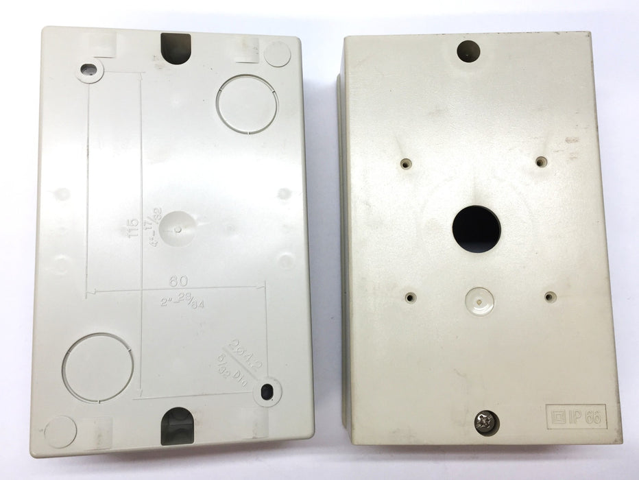 Square D IP66 Enclosure Electrical Junction Box Wire Cable Case 194E-B NOS