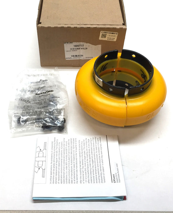Rexnord E10 HD Element w/Yellow 10287727 NOS