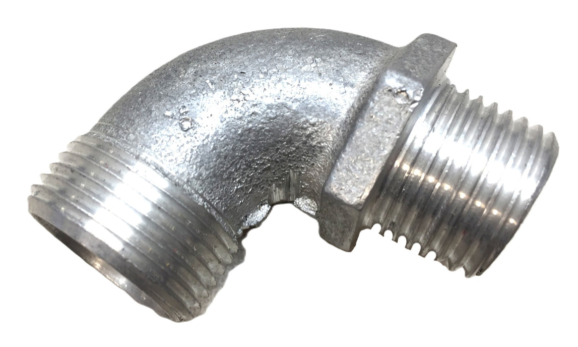 Unbranded Aluminum 1" x 3/4" Reducer Elbow [Lot of 6] NOS