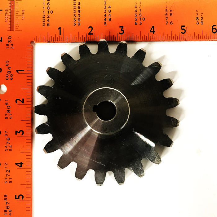 Unbranded 21-Tooth Roller Chain Sprocket NOS