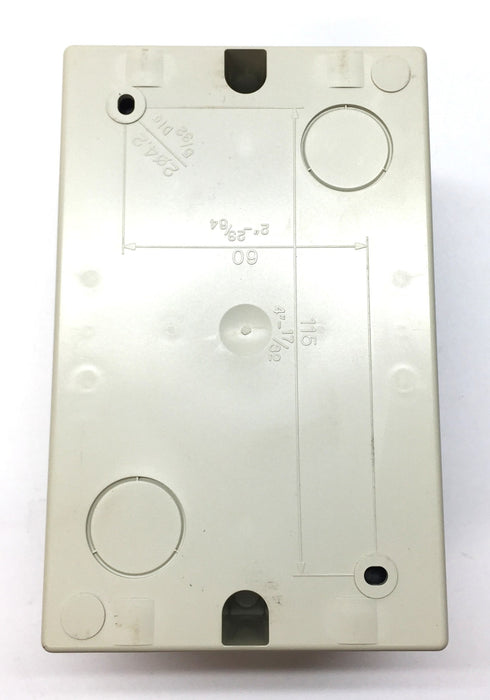 Square D IP66 Enclosure Electrical Junction Box Wire Cable Case 194E-B NOS