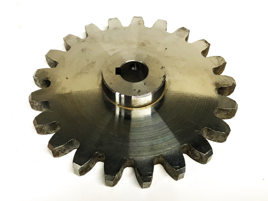 Unbranded 21-Tooth Roller Chain Sprocket NOS