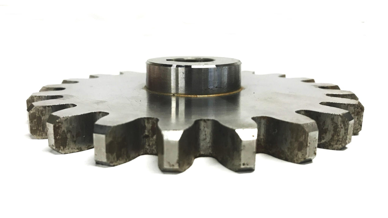 Unbranded 21-Tooth Roller Chain Sprocket NOS