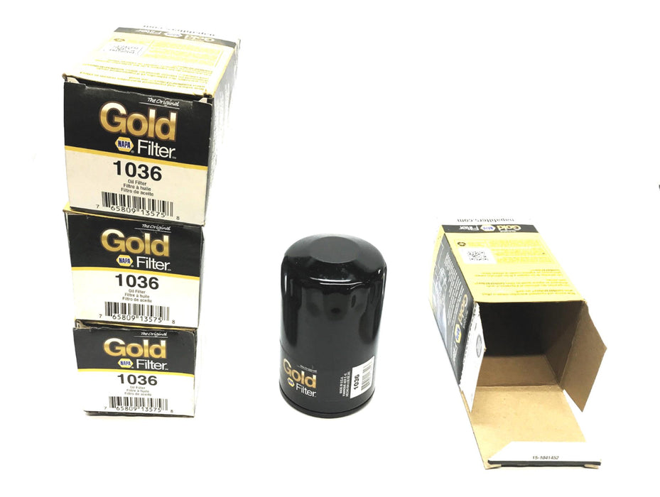 Napa Gold Oil Filter 1036 [Lot of 4] NOS