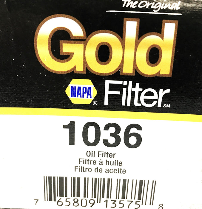 Napa Gold Oil Filter 1036 [Lot of 4] NOS