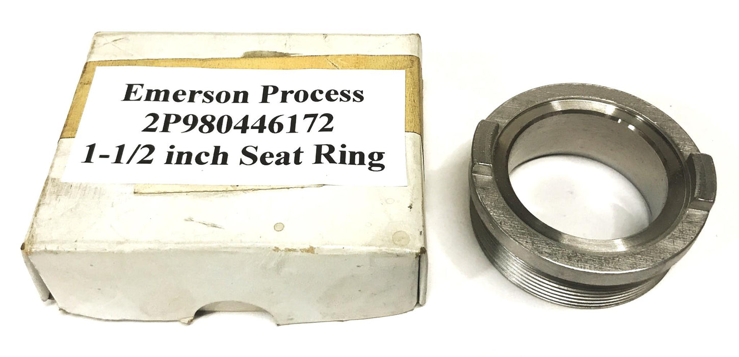 Emerson Process 1-1/2 inch Seat Ring 2P980446172 [Lot of 3] NOS