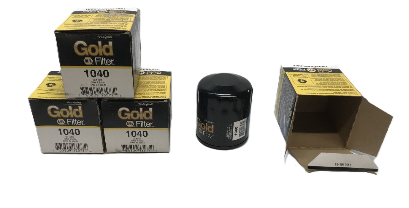 Napa Gold Oil Filter 1040 [Lot of 4] NOS